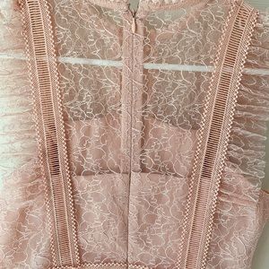 Free People pretty peach dress, knee length, size S